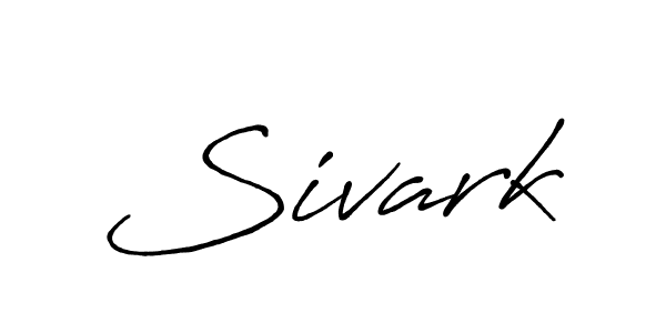 Design your own signature with our free online signature maker. With this signature software, you can create a handwritten (Antro_Vectra_Bolder) signature for name Sivark. Sivark signature style 7 images and pictures png