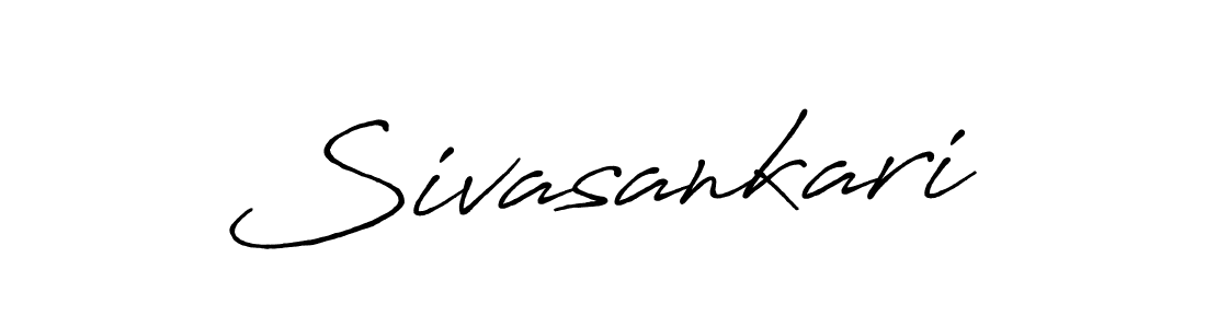 Design your own signature with our free online signature maker. With this signature software, you can create a handwritten (Antro_Vectra_Bolder) signature for name Sivasankari. Sivasankari signature style 7 images and pictures png