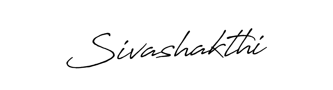 Create a beautiful signature design for name Sivashakthi. With this signature (Antro_Vectra_Bolder) fonts, you can make a handwritten signature for free. Sivashakthi signature style 7 images and pictures png