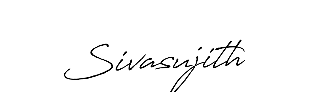 Use a signature maker to create a handwritten signature online. With this signature software, you can design (Antro_Vectra_Bolder) your own signature for name Sivasujith. Sivasujith signature style 7 images and pictures png