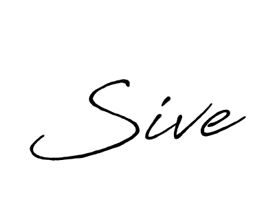 How to make Sive name signature. Use Antro_Vectra_Bolder style for creating short signs online. This is the latest handwritten sign. Sive signature style 7 images and pictures png