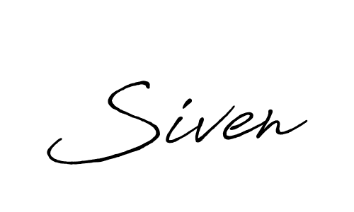 Also You can easily find your signature by using the search form. We will create Siven name handwritten signature images for you free of cost using Antro_Vectra_Bolder sign style. Siven signature style 7 images and pictures png