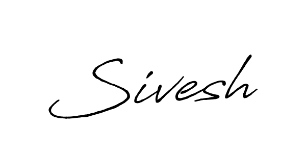 How to make Sivesh name signature. Use Antro_Vectra_Bolder style for creating short signs online. This is the latest handwritten sign. Sivesh signature style 7 images and pictures png