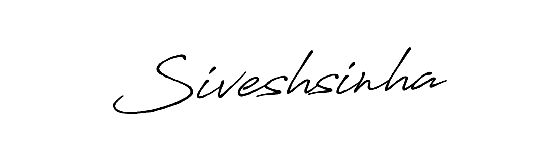 Also we have Siveshsinha name is the best signature style. Create professional handwritten signature collection using Antro_Vectra_Bolder autograph style. Siveshsinha signature style 7 images and pictures png