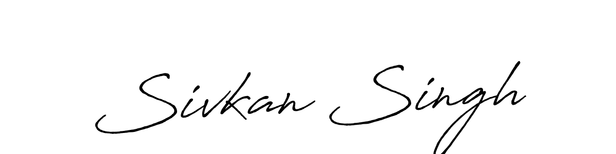 How to Draw Sivkan Singh signature style? Antro_Vectra_Bolder is a latest design signature styles for name Sivkan Singh. Sivkan Singh signature style 7 images and pictures png