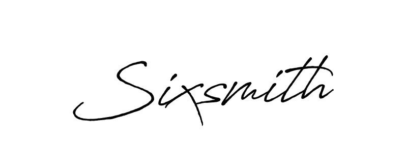 Sixsmith stylish signature style. Best Handwritten Sign (Antro_Vectra_Bolder) for my name. Handwritten Signature Collection Ideas for my name Sixsmith. Sixsmith signature style 7 images and pictures png