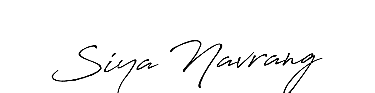 This is the best signature style for the Siya Navrang name. Also you like these signature font (Antro_Vectra_Bolder). Mix name signature. Siya Navrang signature style 7 images and pictures png