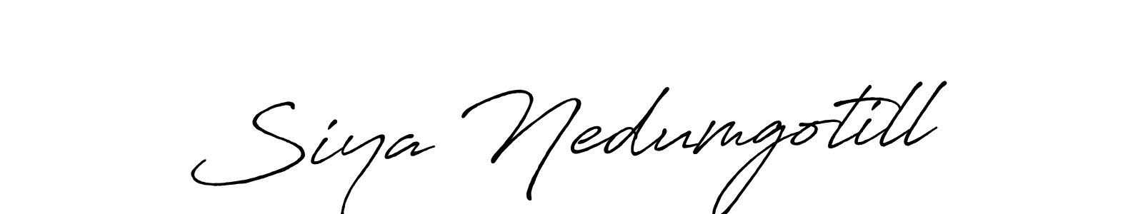 How to make Siya Nedumgotill signature? Antro_Vectra_Bolder is a professional autograph style. Create handwritten signature for Siya Nedumgotill name. Siya Nedumgotill signature style 7 images and pictures png