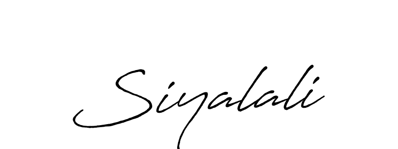 Also we have Siyalali name is the best signature style. Create professional handwritten signature collection using Antro_Vectra_Bolder autograph style. Siyalali signature style 7 images and pictures png