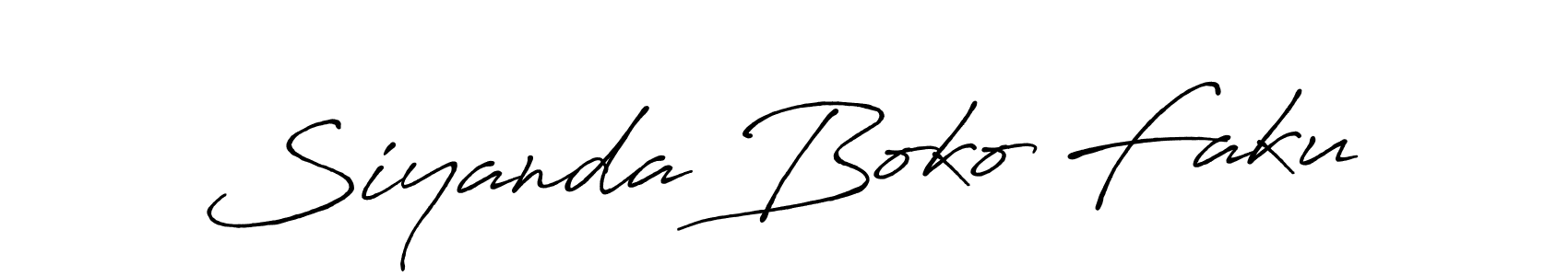 See photos of Siyanda Boko Faku official signature by Spectra . Check more albums & portfolios. Read reviews & check more about Antro_Vectra_Bolder font. Siyanda Boko Faku signature style 7 images and pictures png