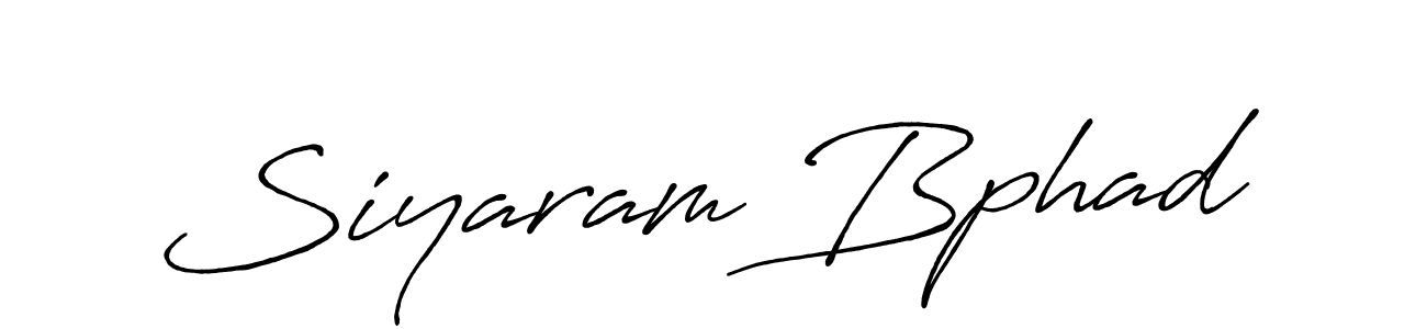 Antro_Vectra_Bolder is a professional signature style that is perfect for those who want to add a touch of class to their signature. It is also a great choice for those who want to make their signature more unique. Get Siyaram Bphad name to fancy signature for free. Siyaram Bphad signature style 7 images and pictures png