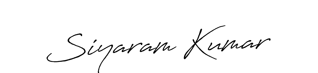 How to make Siyaram Kumar signature? Antro_Vectra_Bolder is a professional autograph style. Create handwritten signature for Siyaram Kumar name. Siyaram Kumar signature style 7 images and pictures png