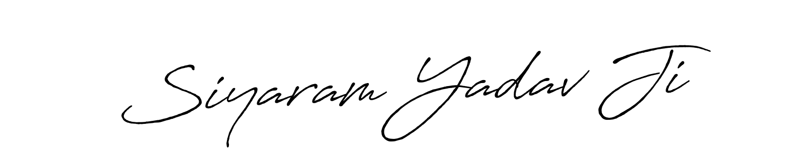 The best way (Antro_Vectra_Bolder) to make a short signature is to pick only two or three words in your name. The name Siyaram Yadav Ji include a total of six letters. For converting this name. Siyaram Yadav Ji signature style 7 images and pictures png