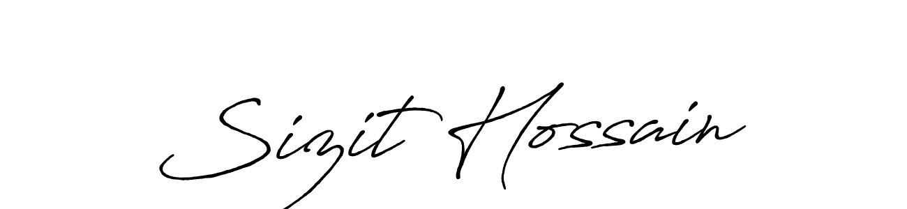 Once you've used our free online signature maker to create your best signature Antro_Vectra_Bolder style, it's time to enjoy all of the benefits that Sizit Hossain name signing documents. Sizit Hossain signature style 7 images and pictures png