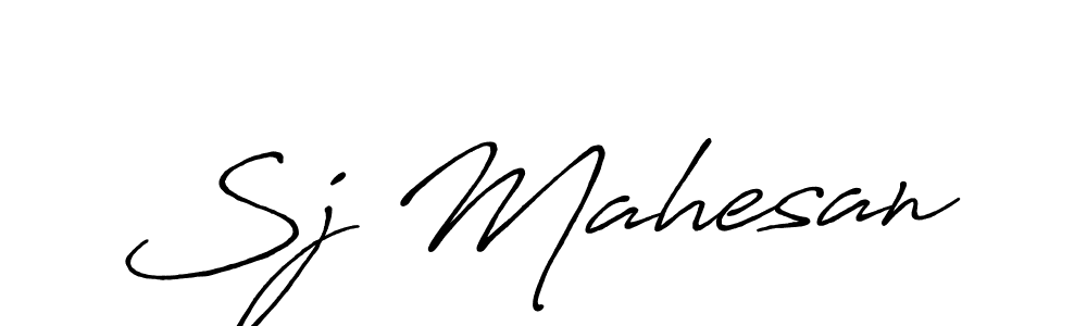 This is the best signature style for the Sj Mahesan name. Also you like these signature font (Antro_Vectra_Bolder). Mix name signature. Sj Mahesan signature style 7 images and pictures png