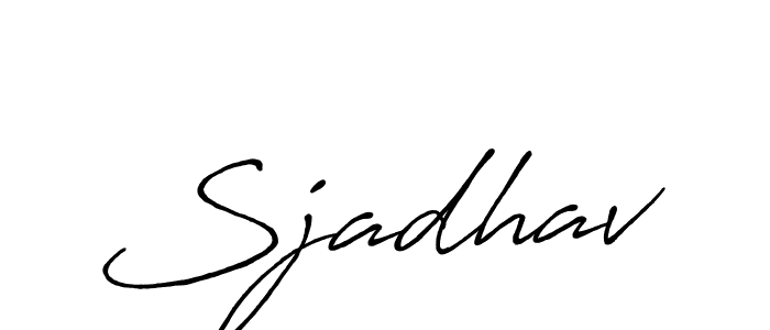 Here are the top 10 professional signature styles for the name Sjadhav. These are the best autograph styles you can use for your name. Sjadhav signature style 7 images and pictures png