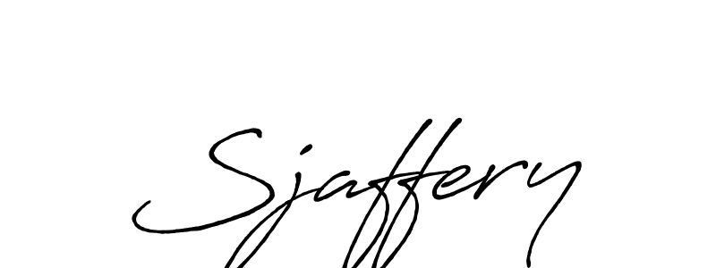 It looks lik you need a new signature style for name Sjaffery. Design unique handwritten (Antro_Vectra_Bolder) signature with our free signature maker in just a few clicks. Sjaffery signature style 7 images and pictures png