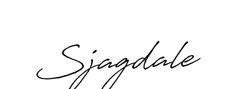 Best and Professional Signature Style for Sjagdale. Antro_Vectra_Bolder Best Signature Style Collection. Sjagdale signature style 7 images and pictures png