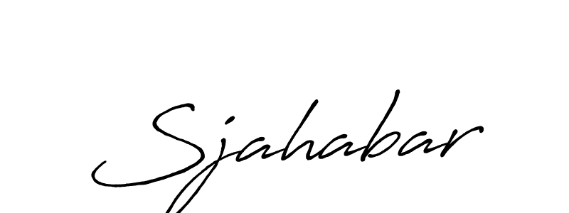 Antro_Vectra_Bolder is a professional signature style that is perfect for those who want to add a touch of class to their signature. It is also a great choice for those who want to make their signature more unique. Get Sjahabar name to fancy signature for free. Sjahabar signature style 7 images and pictures png