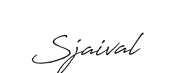 Antro_Vectra_Bolder is a professional signature style that is perfect for those who want to add a touch of class to their signature. It is also a great choice for those who want to make their signature more unique. Get Sjaival name to fancy signature for free. Sjaival signature style 7 images and pictures png