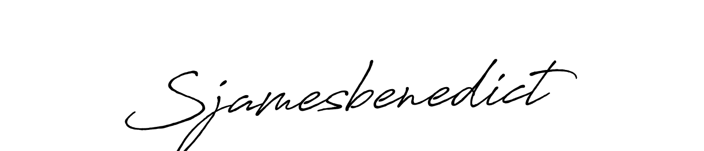 How to make Sjamesbenedict signature? Antro_Vectra_Bolder is a professional autograph style. Create handwritten signature for Sjamesbenedict name. Sjamesbenedict signature style 7 images and pictures png