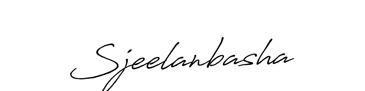 Similarly Antro_Vectra_Bolder is the best handwritten signature design. Signature creator online .You can use it as an online autograph creator for name Sjeelanbasha. Sjeelanbasha signature style 7 images and pictures png