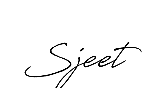 Use a signature maker to create a handwritten signature online. With this signature software, you can design (Antro_Vectra_Bolder) your own signature for name Sjeet. Sjeet signature style 7 images and pictures png