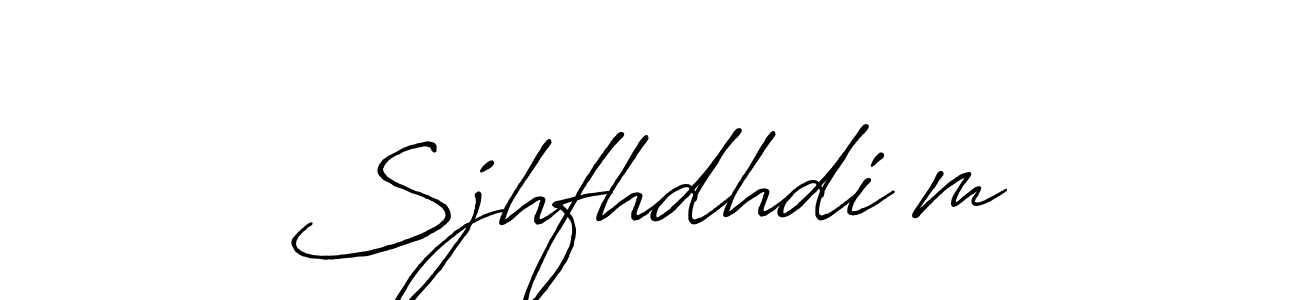 How to make Sjhfhdhdi’m signature? Antro_Vectra_Bolder is a professional autograph style. Create handwritten signature for Sjhfhdhdi’m name. Sjhfhdhdi’m signature style 7 images and pictures png