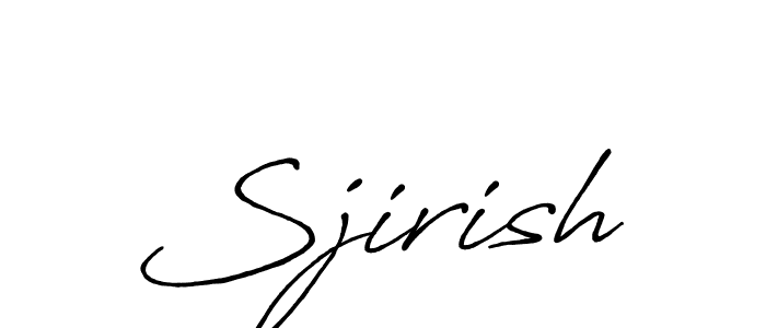 See photos of Sjirish official signature by Spectra . Check more albums & portfolios. Read reviews & check more about Antro_Vectra_Bolder font. Sjirish signature style 7 images and pictures png