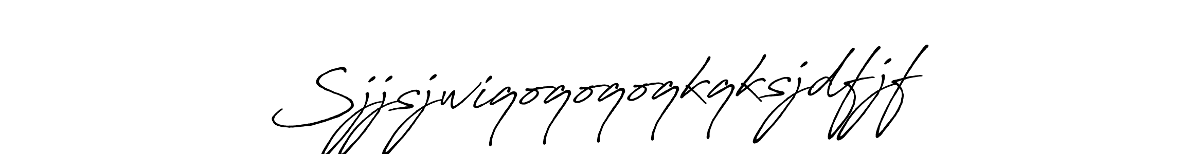 Sjjsjwiqoqoqoqkqksjdfjf stylish signature style. Best Handwritten Sign (Antro_Vectra_Bolder) for my name. Handwritten Signature Collection Ideas for my name Sjjsjwiqoqoqoqkqksjdfjf. Sjjsjwiqoqoqoqkqksjdfjf signature style 7 images and pictures png