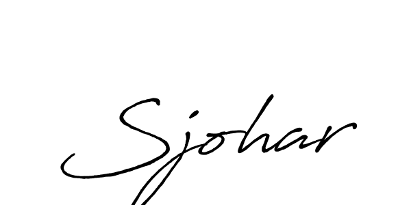 You should practise on your own different ways (Antro_Vectra_Bolder) to write your name (Sjohar) in signature. don't let someone else do it for you. Sjohar signature style 7 images and pictures png