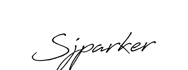 Best and Professional Signature Style for Sjparker. Antro_Vectra_Bolder Best Signature Style Collection. Sjparker signature style 7 images and pictures png