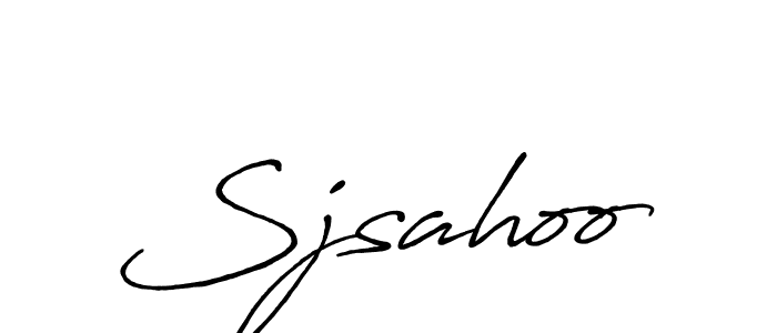 How to Draw Sjsahoo signature style? Antro_Vectra_Bolder is a latest design signature styles for name Sjsahoo. Sjsahoo signature style 7 images and pictures png