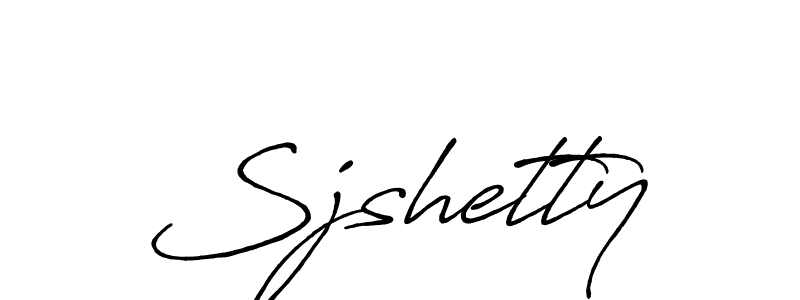 Also we have Sjshetty name is the best signature style. Create professional handwritten signature collection using Antro_Vectra_Bolder autograph style. Sjshetty signature style 7 images and pictures png