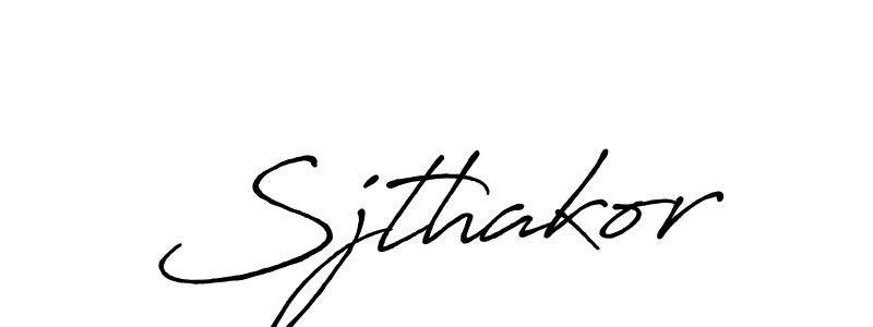 Also You can easily find your signature by using the search form. We will create Sjthakor name handwritten signature images for you free of cost using Antro_Vectra_Bolder sign style. Sjthakor signature style 7 images and pictures png