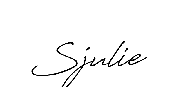 Make a beautiful signature design for name Sjulie. Use this online signature maker to create a handwritten signature for free. Sjulie signature style 7 images and pictures png