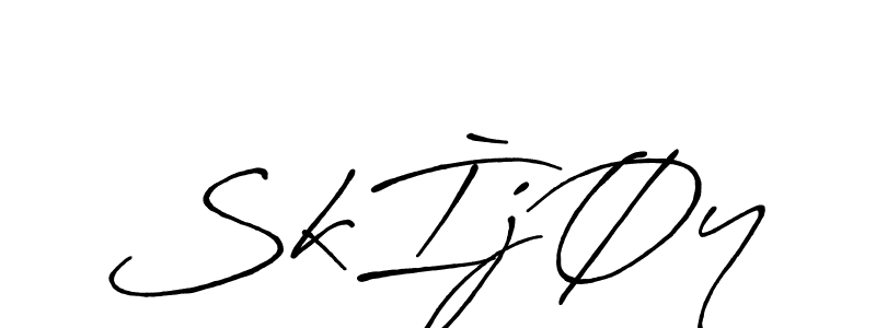 Make a beautiful signature design for name SkÌjØy. With this signature (Antro_Vectra_Bolder) style, you can create a handwritten signature for free. SkÌjØy signature style 7 images and pictures png