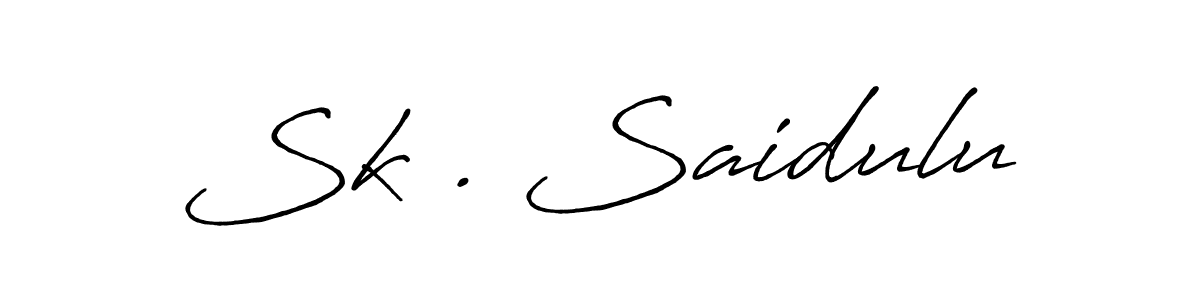 The best way (Antro_Vectra_Bolder) to make a short signature is to pick only two or three words in your name. The name Sk . Saidulu include a total of six letters. For converting this name. Sk . Saidulu signature style 7 images and pictures png