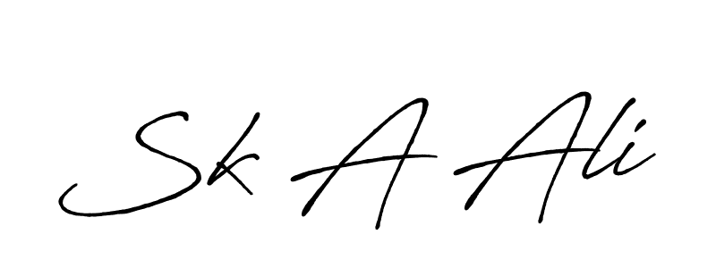 Once you've used our free online signature maker to create your best signature Antro_Vectra_Bolder style, it's time to enjoy all of the benefits that Sk A Ali name signing documents. Sk A Ali signature style 7 images and pictures png