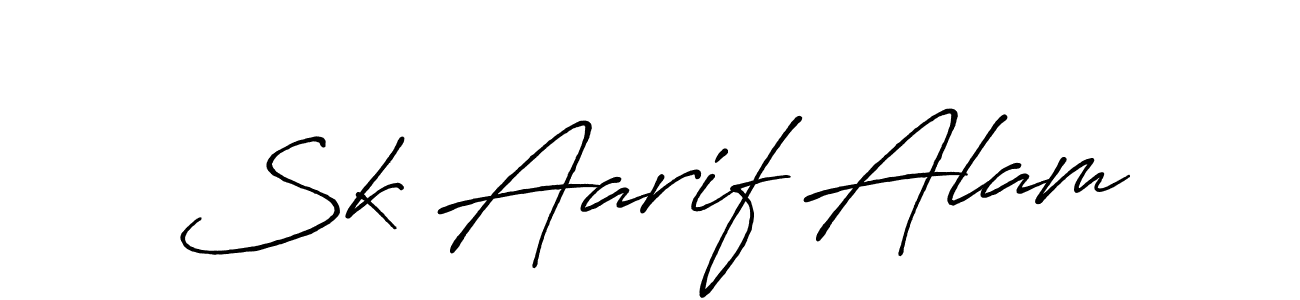 This is the best signature style for the Sk Aarif Alam name. Also you like these signature font (Antro_Vectra_Bolder). Mix name signature. Sk Aarif Alam signature style 7 images and pictures png