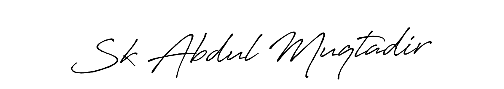 Once you've used our free online signature maker to create your best signature Antro_Vectra_Bolder style, it's time to enjoy all of the benefits that Sk Abdul Muqtadir name signing documents. Sk Abdul Muqtadir signature style 7 images and pictures png