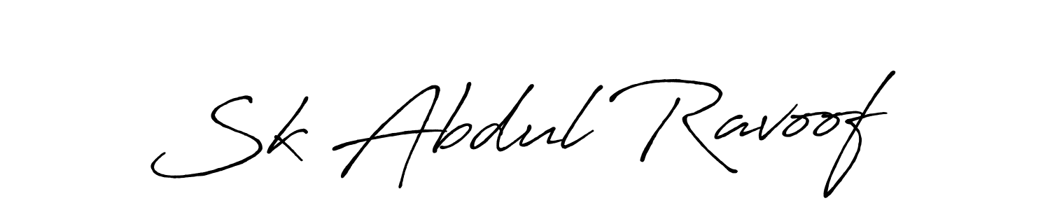 Make a beautiful signature design for name Sk Abdul Ravoof. Use this online signature maker to create a handwritten signature for free. Sk Abdul Ravoof signature style 7 images and pictures png