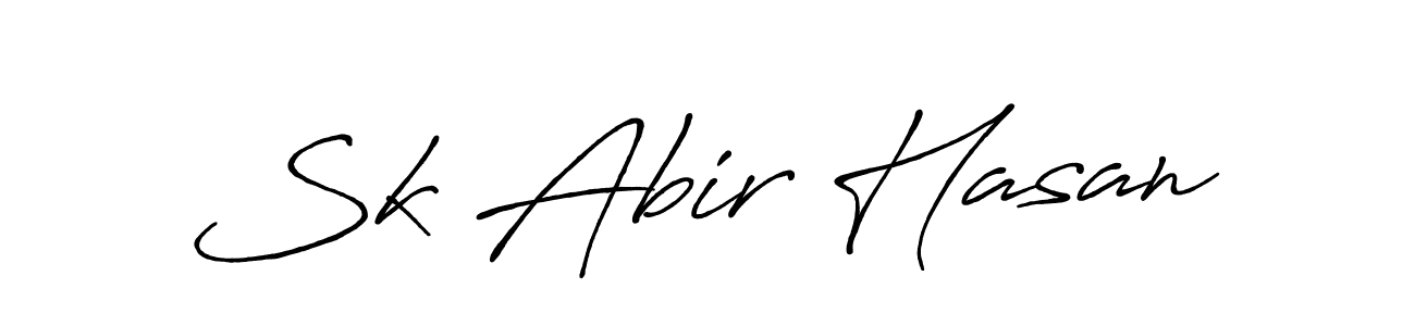 Similarly Antro_Vectra_Bolder is the best handwritten signature design. Signature creator online .You can use it as an online autograph creator for name Sk Abir Hasan. Sk Abir Hasan signature style 7 images and pictures png