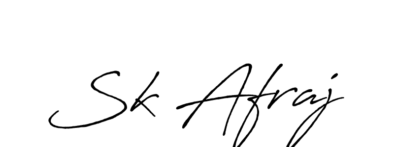 Also You can easily find your signature by using the search form. We will create Sk Afraj name handwritten signature images for you free of cost using Antro_Vectra_Bolder sign style. Sk Afraj signature style 7 images and pictures png