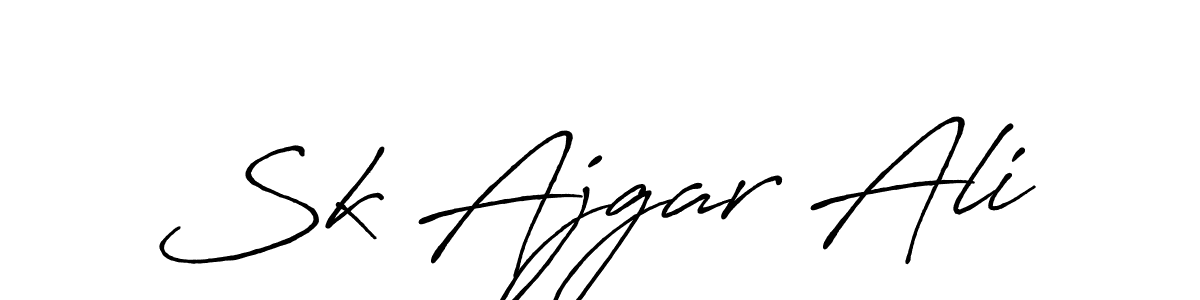 How to Draw Sk Ajgar Ali signature style? Antro_Vectra_Bolder is a latest design signature styles for name Sk Ajgar Ali. Sk Ajgar Ali signature style 7 images and pictures png