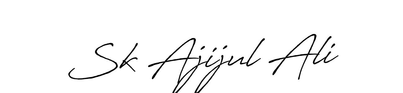 Make a beautiful signature design for name Sk Ajijul Ali. Use this online signature maker to create a handwritten signature for free. Sk Ajijul Ali signature style 7 images and pictures png