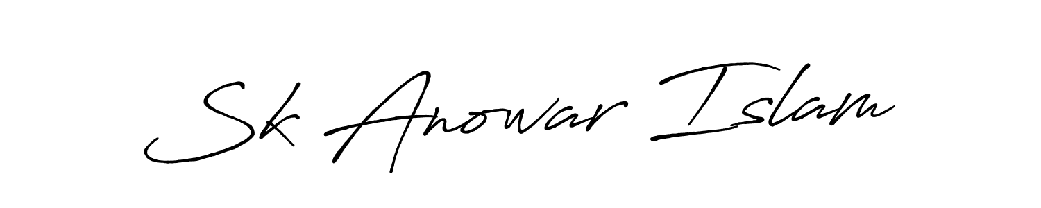 It looks lik you need a new signature style for name Sk Anowar Islam. Design unique handwritten (Antro_Vectra_Bolder) signature with our free signature maker in just a few clicks. Sk Anowar Islam signature style 7 images and pictures png