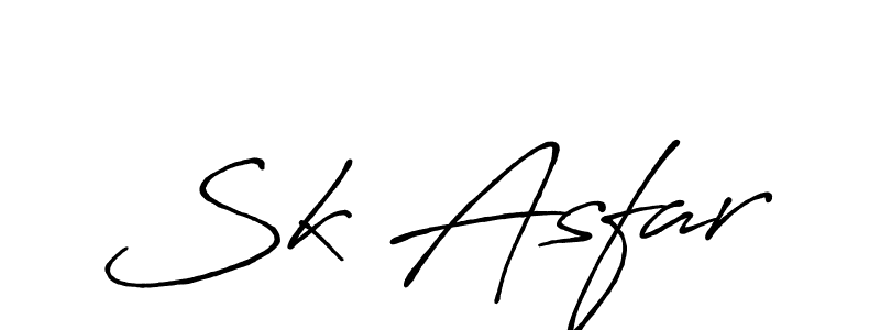 Make a beautiful signature design for name Sk Asfar. Use this online signature maker to create a handwritten signature for free. Sk Asfar signature style 7 images and pictures png