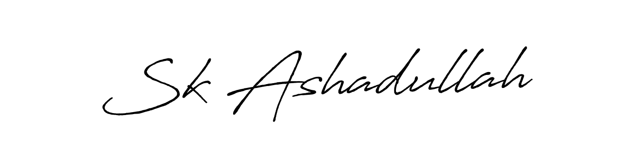 This is the best signature style for the Sk Ashadullah name. Also you like these signature font (Antro_Vectra_Bolder). Mix name signature. Sk Ashadullah signature style 7 images and pictures png