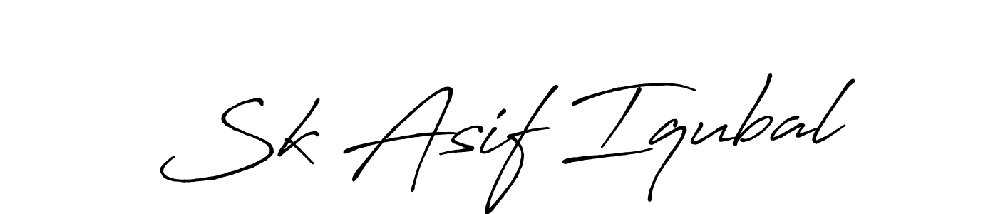 Also we have Sk Asif Iqubal name is the best signature style. Create professional handwritten signature collection using Antro_Vectra_Bolder autograph style. Sk Asif Iqubal signature style 7 images and pictures png